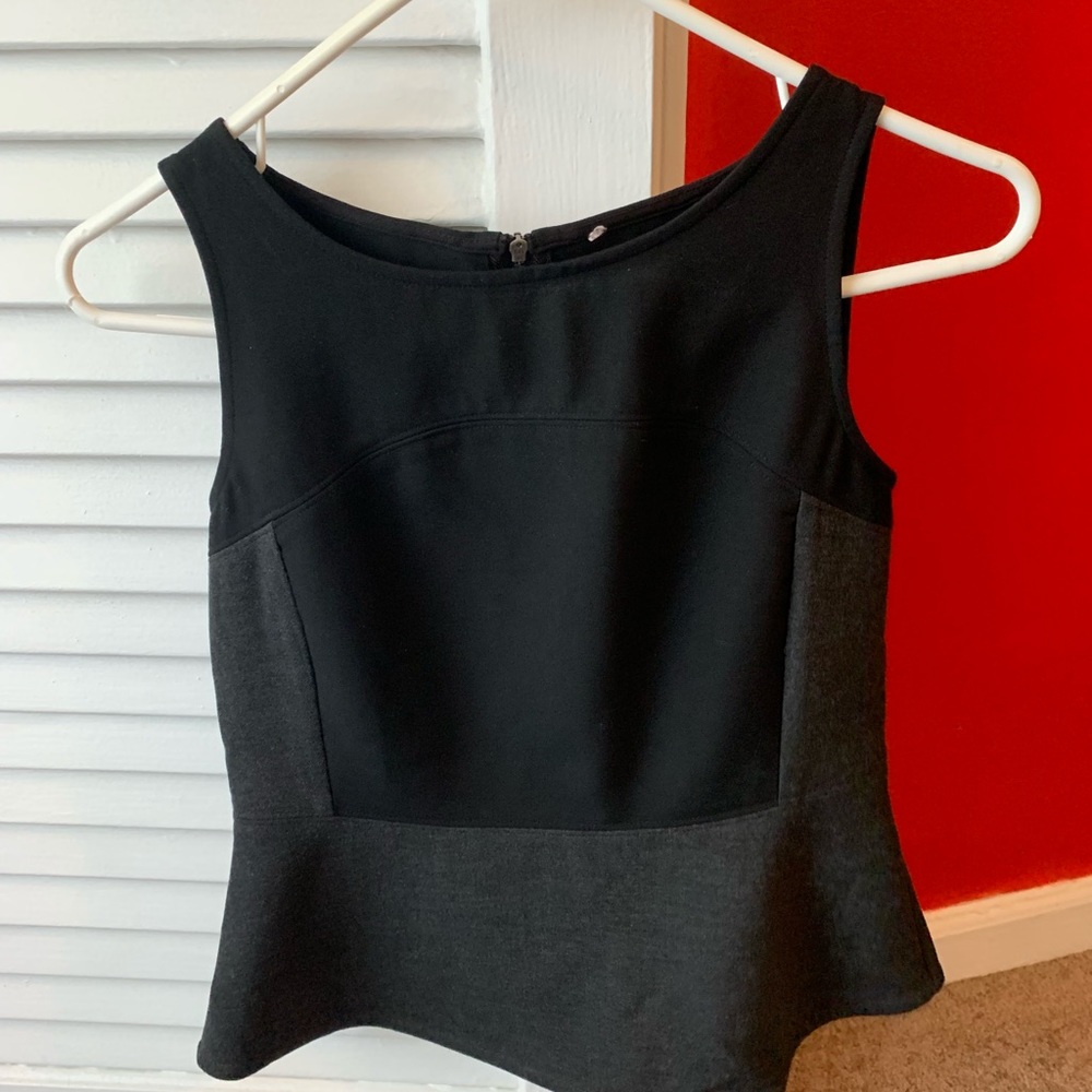 Career peplum top
